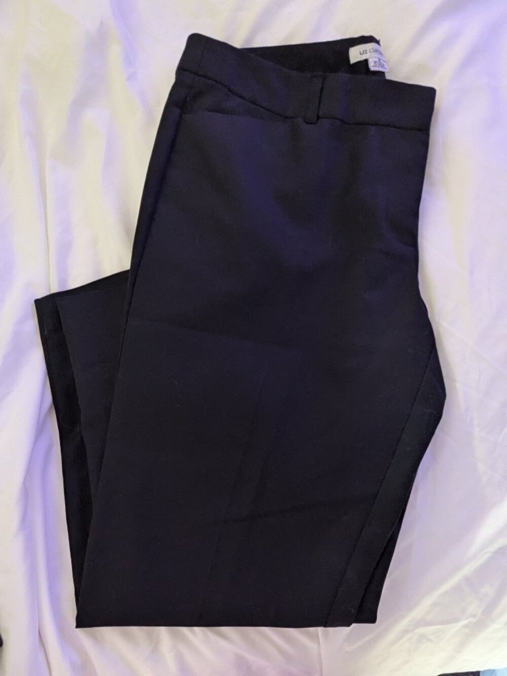 Liz Claiborne Dress Pants Black Women's Size 14